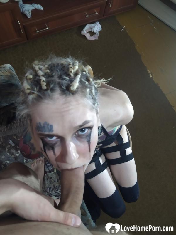 Stretching her mouth with my big cock [Amateur,Solo,Posing,All Sex,Blowjob] [4000*3000, 45 фото]