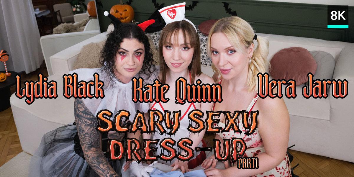 [12.74 GB] [CzechVR.com] Kate Quinn, Lydia Black, Vera Jarw - Scary Sexy Dress-Up: Part 1 (Czech VR 823) [2025-10-29, Big Tits, Blonde, Blowjob, Brunette, Close Ups, Cosplay, Costume, Cowgirl, Doggy Style, Foursome, Gagging, Gaping, Halloween, Handjob, Hardcore, High Heels, Lingerie, Masturbation, Panties, Petite, Pussy Closeup, Reverse Cowgirl, Shaved Pussy, Small Boobs, Stockings, Tattoo, Teasing, Titjob, Trimmed Pussy, Whispering, Woman Chaser, Young, VR, 4K, 1920p] [Oculus Rift / Vive]