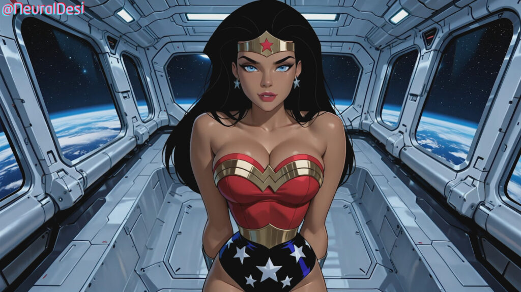 NeuralDesires - Wonder Woman (NeuralDesires) [2025, 2DCG, AI, Big tits, Oral, Vaginal, Anal, WEB-DL] [eng] [1080p]