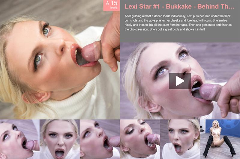 [PremiumBukkake.com] Lexi Star - Behind The Scenes [2025 г.,Bukkake, Gangbang, Blowjobs, Cumshots, Swallow, Hardcore, 1080p]