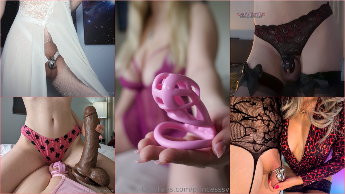 Коллекция поясов верности / Collection of Chastity Belts [Male Chastity Belt / Chastity Cage, Femdom, Feminization, Cuckold, Sissy, Humiliation, BBC] [от 720x1080 до 3024x4032, 5380 фото]