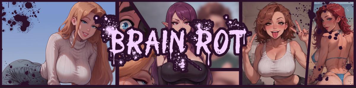 Brain Rot [InProgress, 0.3] (Enzo Studios) [uncen] [2025, ADV, Kinetic Novel, AI, Male Protagonist, Big Ass, Big Tits, Interracial, Exhibitionism, Oral, Vaginal, NTR/Netorare, Ahegao, Ren Py] [rus]
