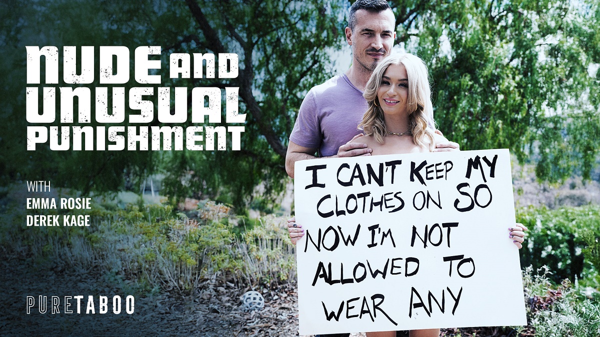 [PureTaboo.com / AdultTime.com] Emma Rosie - Nude And Unusual Punishment [2025-12-02, Feature, Couples, Petite, Hardcore, All Sex, Facial, 1080p, SiteRip] [rus]