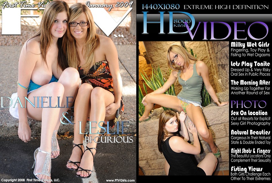 [FTVGirls.com] Danielle Delaunay, Leslie (Bi-Curious) [2009 г., Girl Girl, Lesbian, Fisting, DP, Squirt, Kissing, Orgasm, Masturbation, Toy, Vibrator, 1080p]