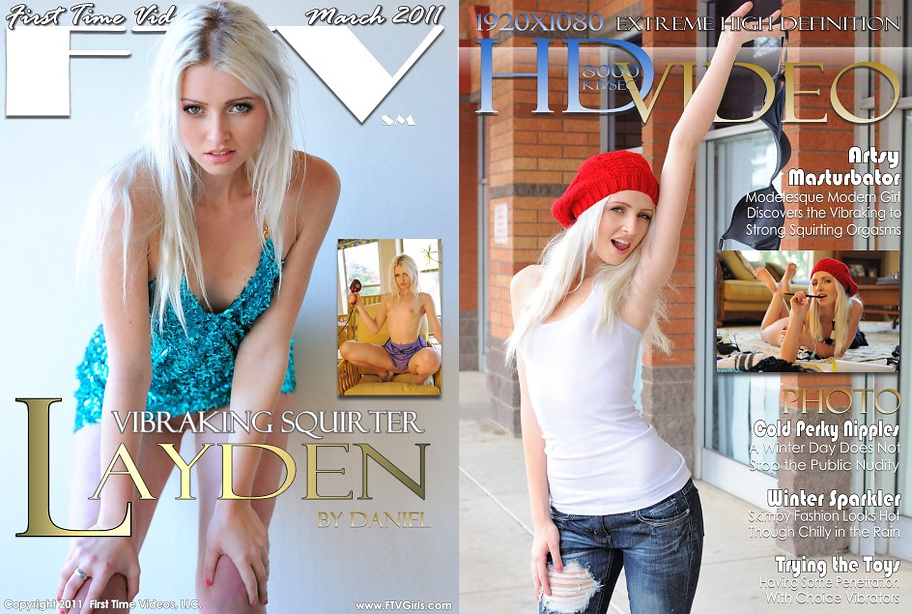 [FTVGirls.com] Layden (Vibraking Squirter) [2011 г., Solo, Squirt, Orgasm, Masturbation, Toy, Vibrator, 1080p]