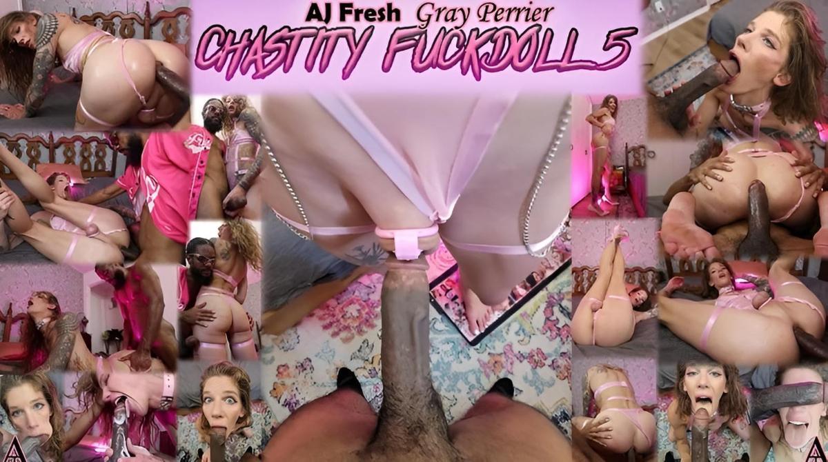 [1.34 GB] [ManyVids.com / AJ Fresh XXX] AJ Fresh & Gray Perrier – Chastity Fuckdoll 5 (02 Nov, 2025) [2025 г., Shemale, Transsexual, Hardcore, Small Tits, Blowjob, Anal, Bareback, Interracial, BBC, Lingerie, Cumshot, 1080p]
