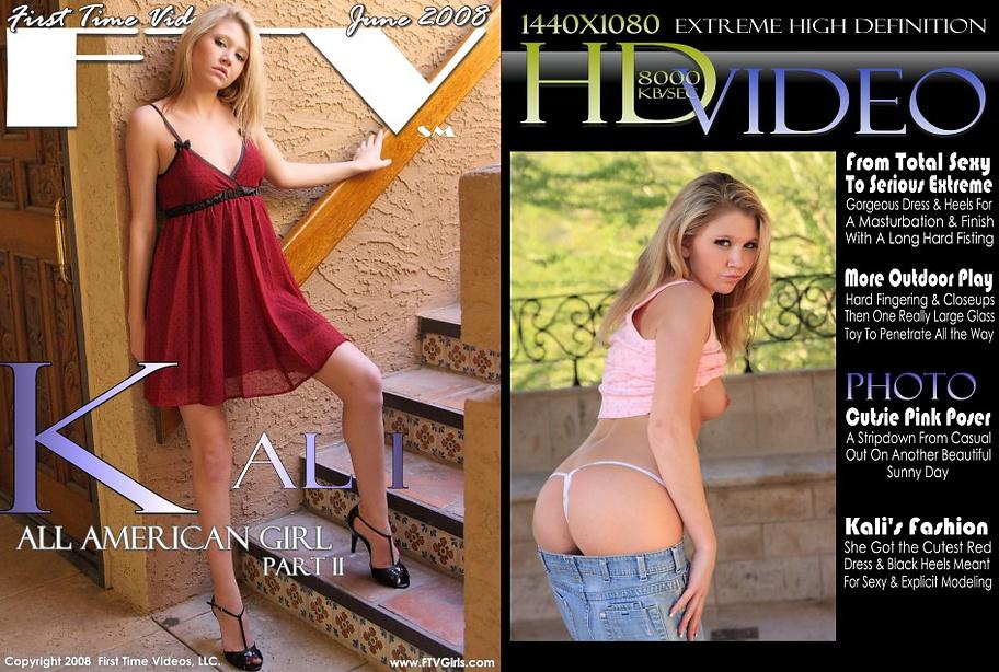 [4.61 GB] [FTVGirls.com] Kali (All American Girl 2) [2008 г., Solo, Anal, Fisting, Orgasm, Masturbation, Toy, Vibrator, 1080p]