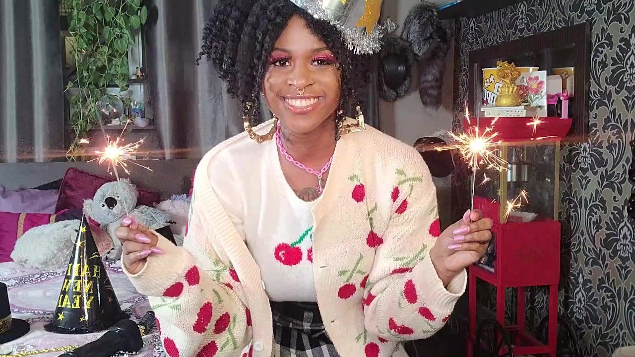 Cum bring in the new year 2021 with cherry slurpee! -Jerk off masturbation party