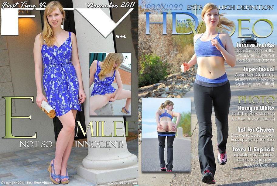 [FTVGirls.com] Emilee (No So Innocent) [2011 г., Solo, Anal, DP, Fisting, Squirt, Orgasm, Masturbation, Toy, Vibrator, 1080p]