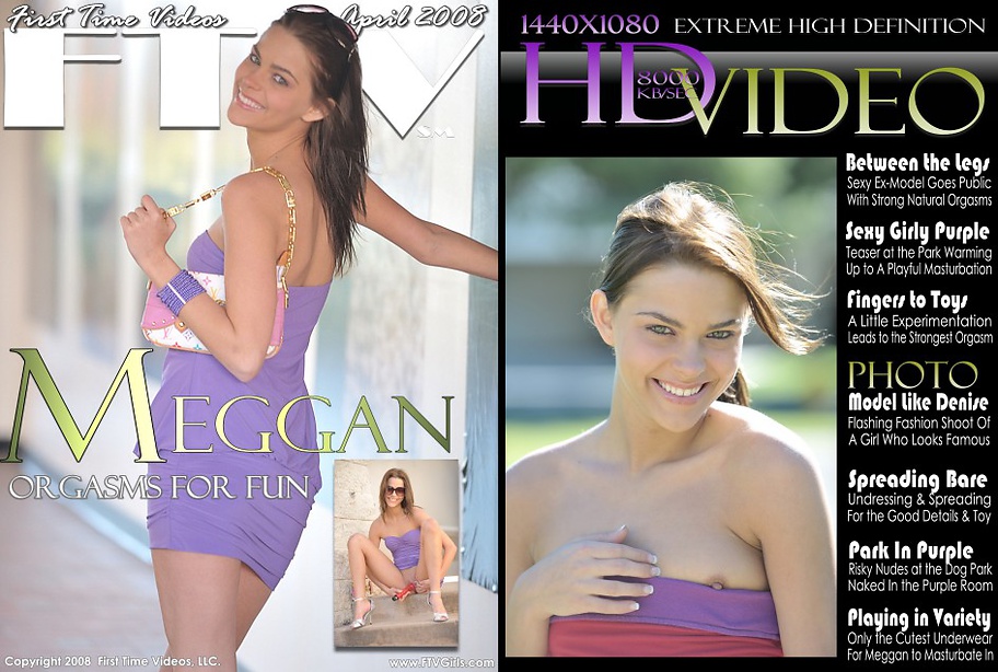 [FTVGirls.com] Meggan (Orgasms For Fun) [2008 г., Solo, Orgasm, Masturbation, Toy, Vibrator, 1080p]