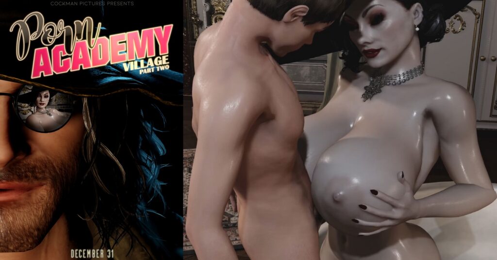 Porn Academy Village – Part Two (Nick Cockman) [2025, 3DCG, Anal, Big tits, Oral, Parody, Vaginal, MILF, Huge Dick, WEB-DL] [eng] [1080p]