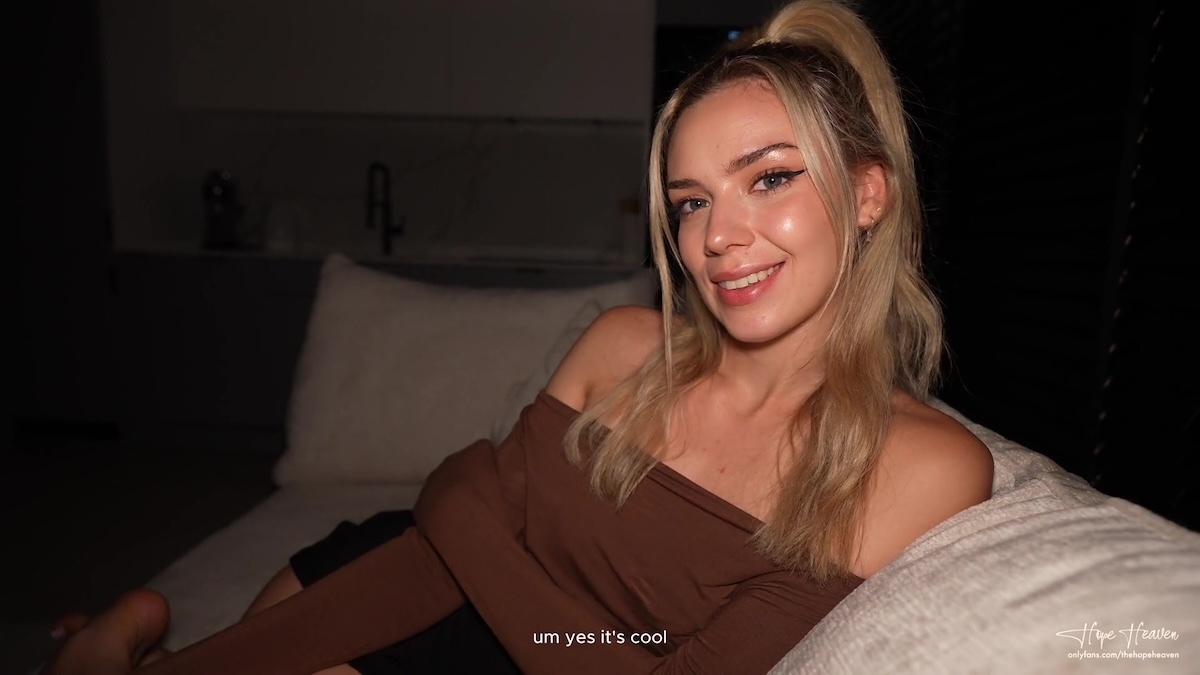 [Pornhub.com] Hope Heaven - Shy Girl s Tinder Date Turns into Netflix & Chill [2025-12-18, Amateur, Blowjob, Natural Tits, Straight, 1080p, SiteRip]