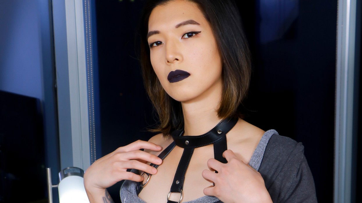 [Groobygirls.com] Try Out Tuesday: Alex Raven Cums! (13 Feb, 2018) [2018 г., Shemale, Transsexual, Solo, Asian, Small Tits, Lingerie, Masturbation, Cumshot, 1080p]