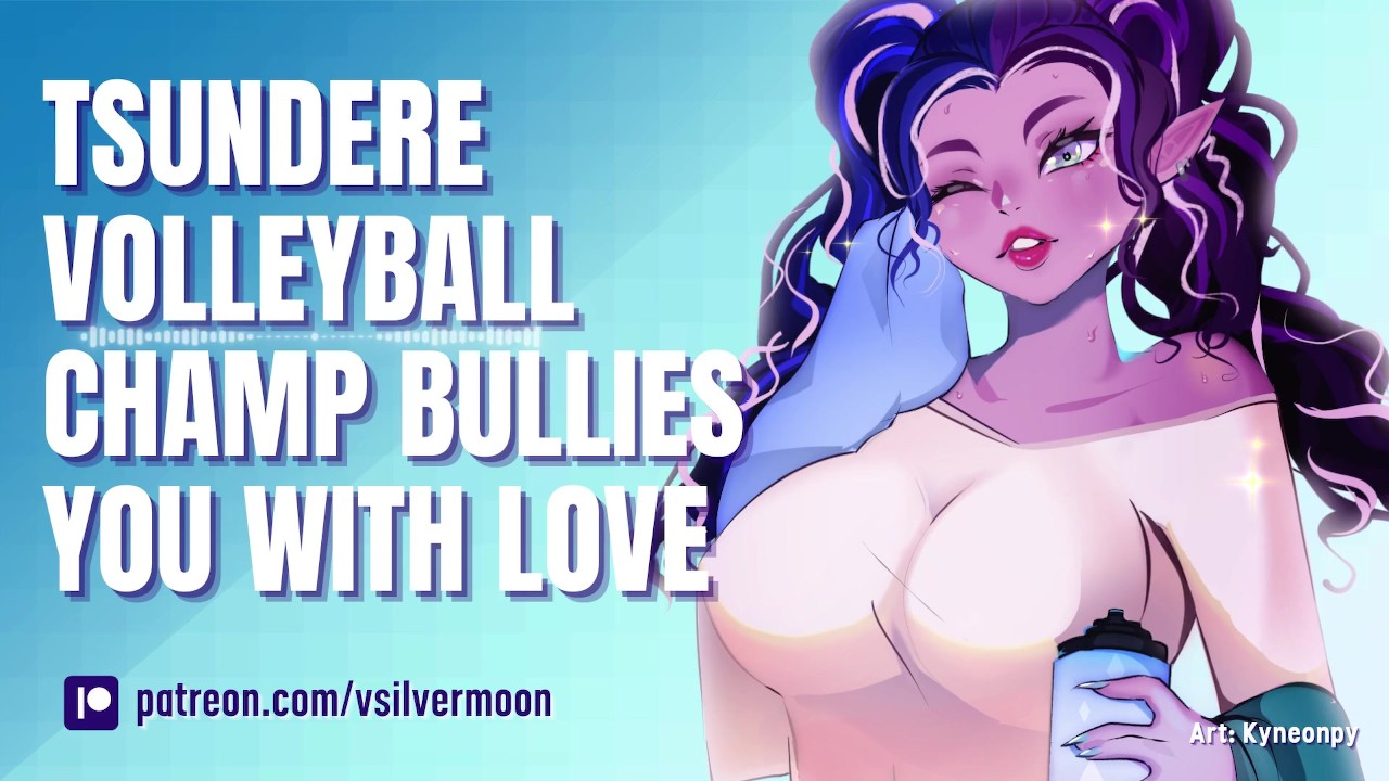 Tsundere volleyball champ bullies you with love possessive amazon position creampies