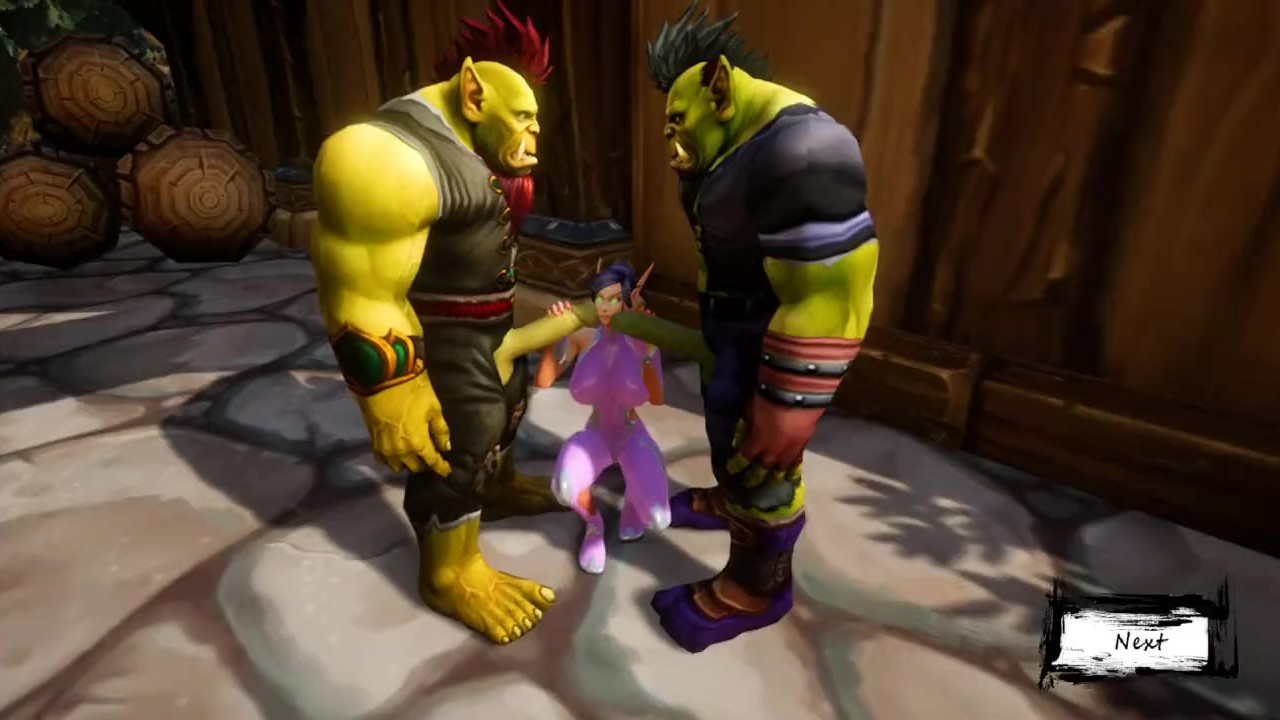 Whorecraft lewd red riding hoof part 1