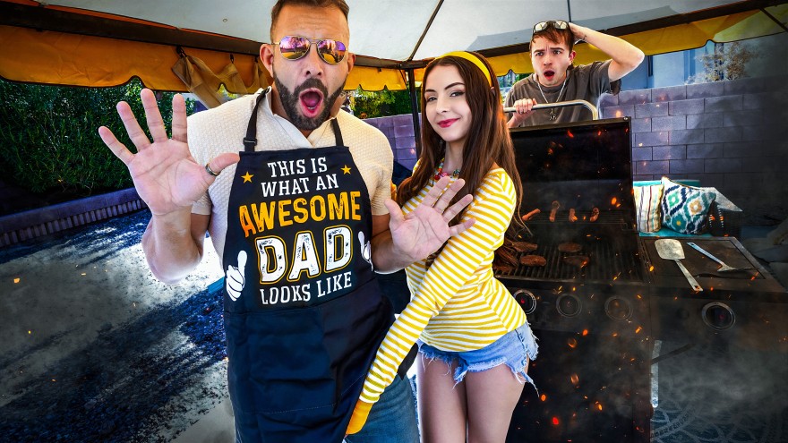 [FamilyStrokes.com / TeamSkeet.com] Serena Hill (“I ll Drain Your Cock Before the BBQ” Serena Gets Marinated In Daddy s White Sauce) [2026 г., Hardcore, All Sex, 360p]