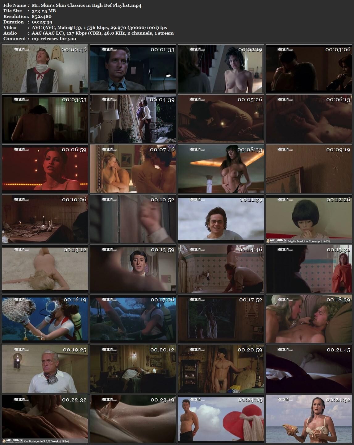 Skin Classics In High Def Playlist / Nude Classic from Mr. Skin (Mr. Skin) [Celebrities Nude, Celebrity Sex, Erotic, Compilation, Softcore, Vod] – Porn torrents download