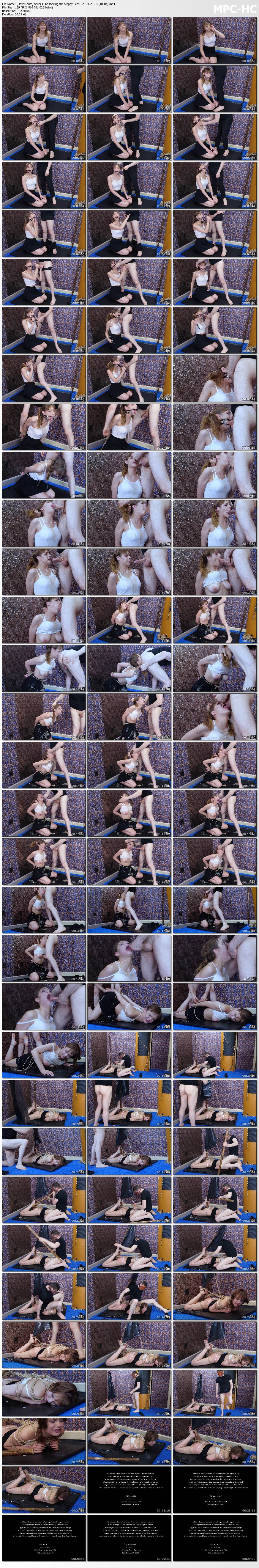 [1.69 GB] [SlaveMouth.com] Sailor Luna (Sailing the Sloppy Seas / 28.11.2019) [2019 g., Asslicking, Cum swallow, Face fucking, Facial, Rimjobs, Rough oral, smacking, Bondage, Breast pain, Breast slapping , Dehumanization, face pain, Face slapping, gagging, Heavy degradation, Nasty filth, Nasty slop, Puke, Punishment, Spanking, Big ass, Big boobs, Slim girl with round bubble butt, 1080p] – Porn torrents download