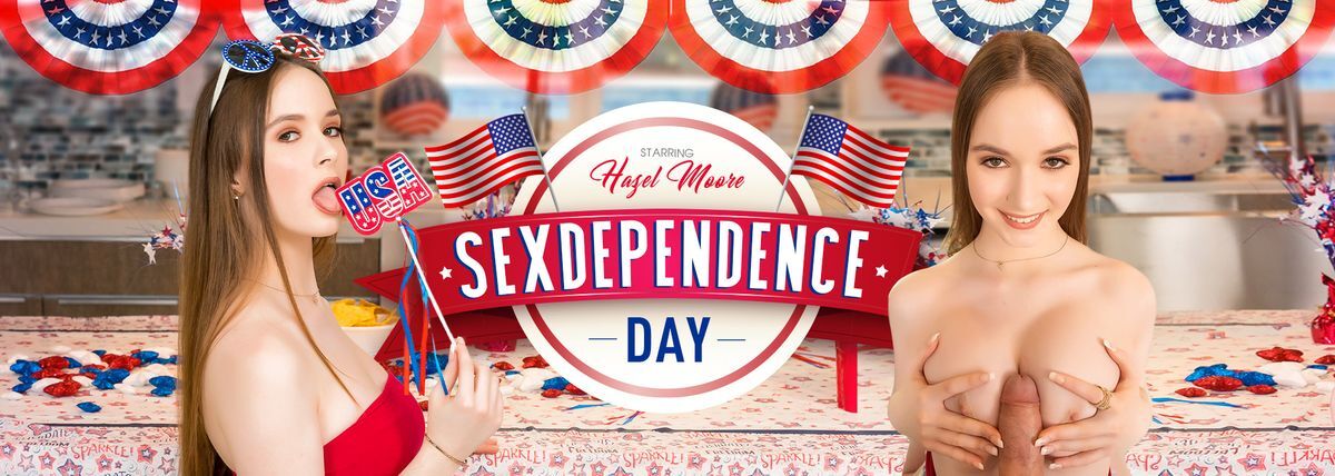 [7.13 GB] [VRBangers.com] Hazel Moore (SEXdependence Day / 03.07.2020) [2020 g., Big Dick, Blowjob, Brunette, Cowgirl, Cum-shot, Doggy, Hairy Pussy, Natural Tits, Teen, VR, 4K , 2048p] [Oculus Rift / Vive] – Porn torrents download