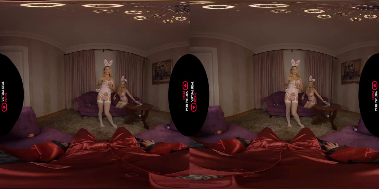 [7.89 GB] [VirtualRealPorn.com] Amber Jayne, Isabelle Deltore (Easter Bunnies) [2020 g., Big Tits, Blonde, Blowjob, Close Up, Close Up Tits, Costume, Cowgirl, Cumshot, Kissing, Lateral Cowgirl, Missionary, Orgasm, Pierced, Pierced Nipples, Pussy Licking, Sexy, Stockings, Tattooed, Titsjob, VR, 5K, 2700p] [Oculus Rift / Vive] – Porn torrents download