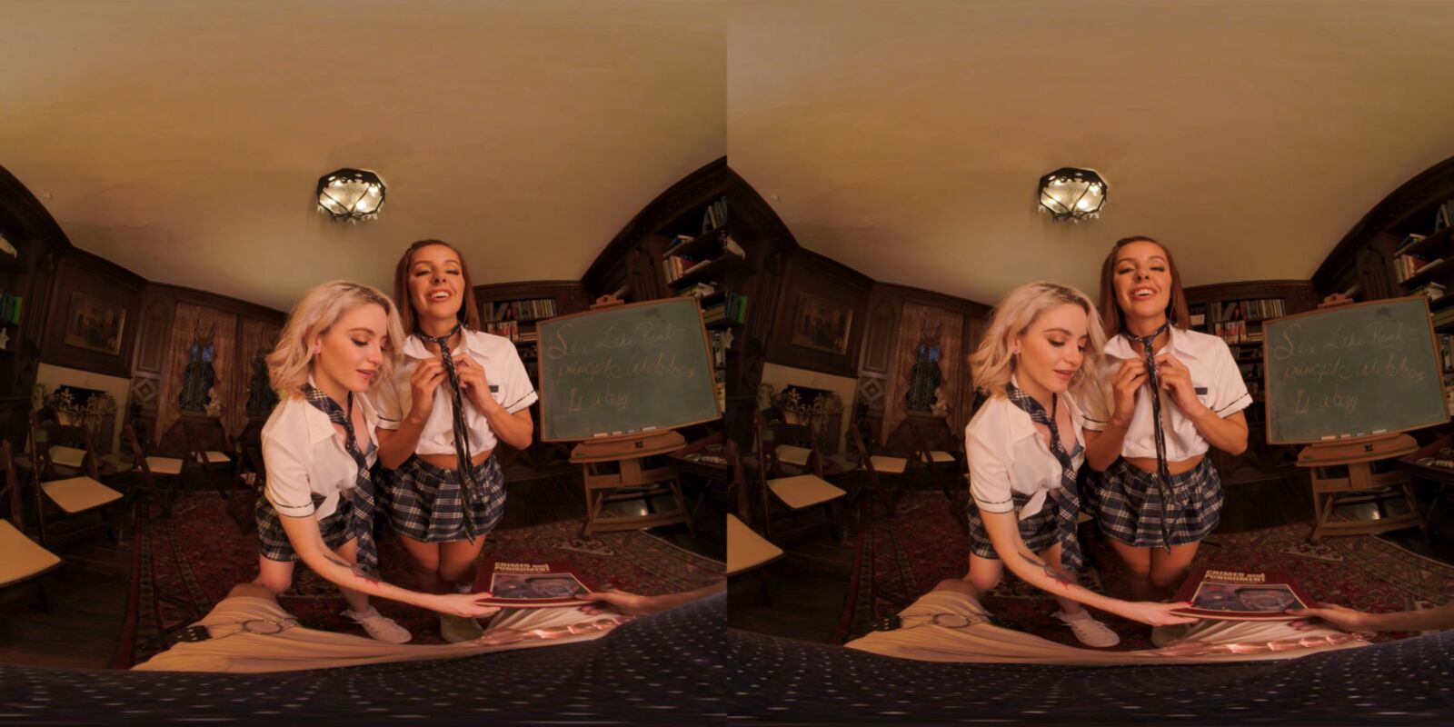 [11.46 GB] [SLR Originals] Vanna Bardot, Lola Fae (Naughty Dorm Party: Crime and Punishment / 22.09.2020) [2020 g., Blonde, Redheads, Blowjob, Hardcore, Threesome, American, VR, 5K, 2700p] [ Oculus Rift / Vive] – Porn torrents download