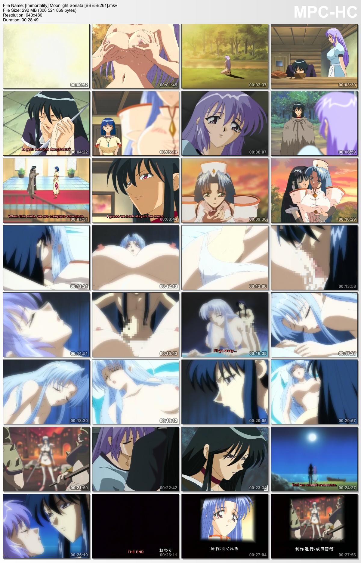 [292.3 MB] Moonlight Sonata / moon Sonata (Museum Pictures, Milky, Studio Jam) (1-1) [cen] [2001, Fantasy, Romance, Straight, DVDRip] [jap / eng] – Porn torrents download