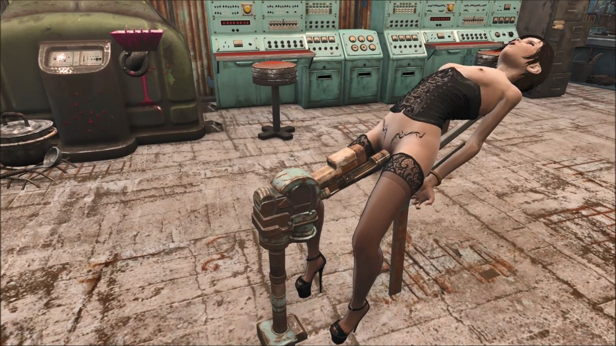 [48 MB] Fallout 4 – Mechanical Execution Chair / Mechanical Chair penalty [2019, 3DCG, fuck machine, punishment, Cartoon, Execution, BDSM, Torture, Stockings, High Heels] – Porn torrents download
