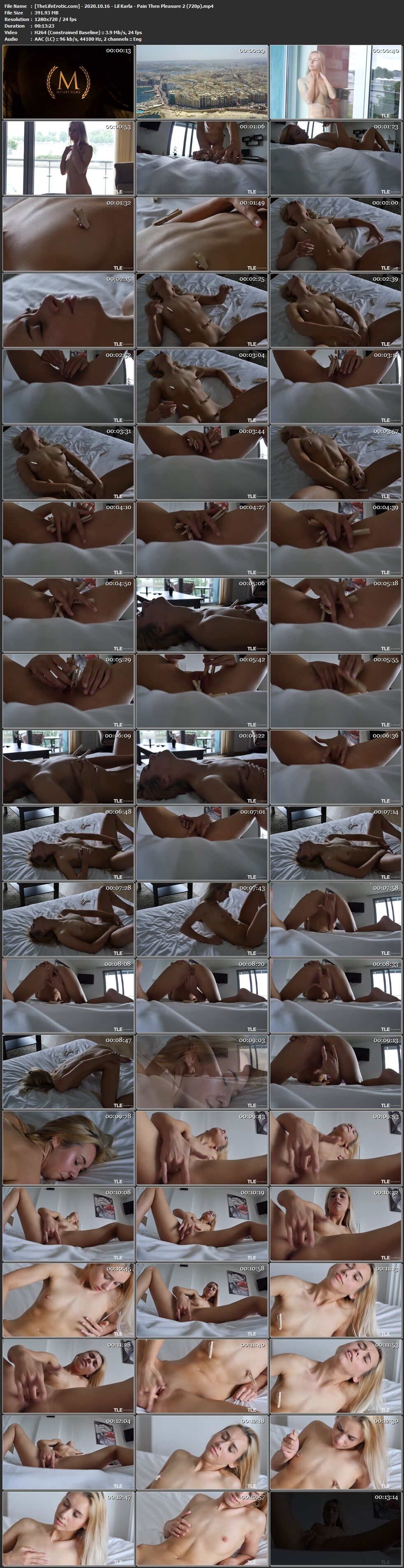 [391.9 MB] [TheLifeErotic.com / MetArt.com] Lil Karla – Pain Then Pleasure 2 [2020.10.16, Solo, Posing, Barefoot, Bedroom, Blonde, Breasts, Indoors, Masturbation, 720p] – Porn torrents download