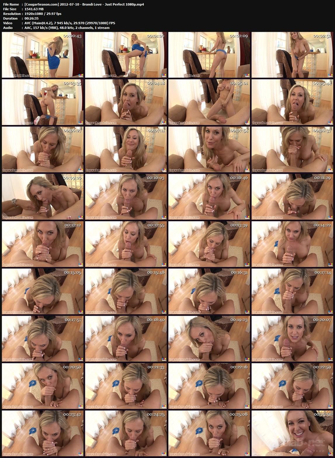 [1.51 GB] [CougarSeason.com / TopWebModels.com] Brandi Love – Just Perfect (10.07.2012) [2012, POV, MILF, Blonde, Big Tits, Big Duck, Blowjob, Handjob, 1080p] – Porn torrents download
