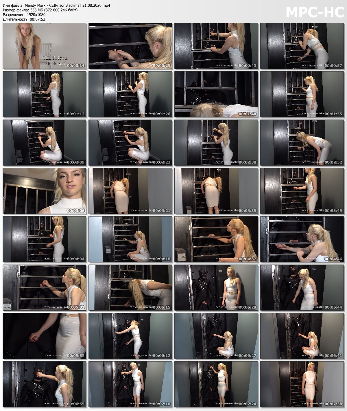 [355.5 MB] [TeaseAndThankyou.com / Clips4Sale.com] Mandy Marx – The Shot Caller / Sperm (21.08.2020) [2020, Femdom, Bondage, Nylon, Hadjob, Cumshot, 1080p, HDRip] – Porn torrents download