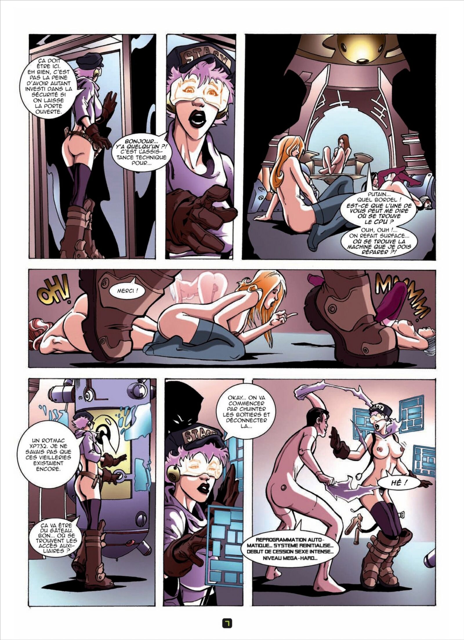 [41.6 MB] [COMIX] Urgences Cybernetiques / Cyber ​​Emergencies (Bonet Roger, Lopez Rafa, Tabou-editions.com) [2011, Anal Sex, Oral Sex] [jpg] [FRA] – Porn torrents download