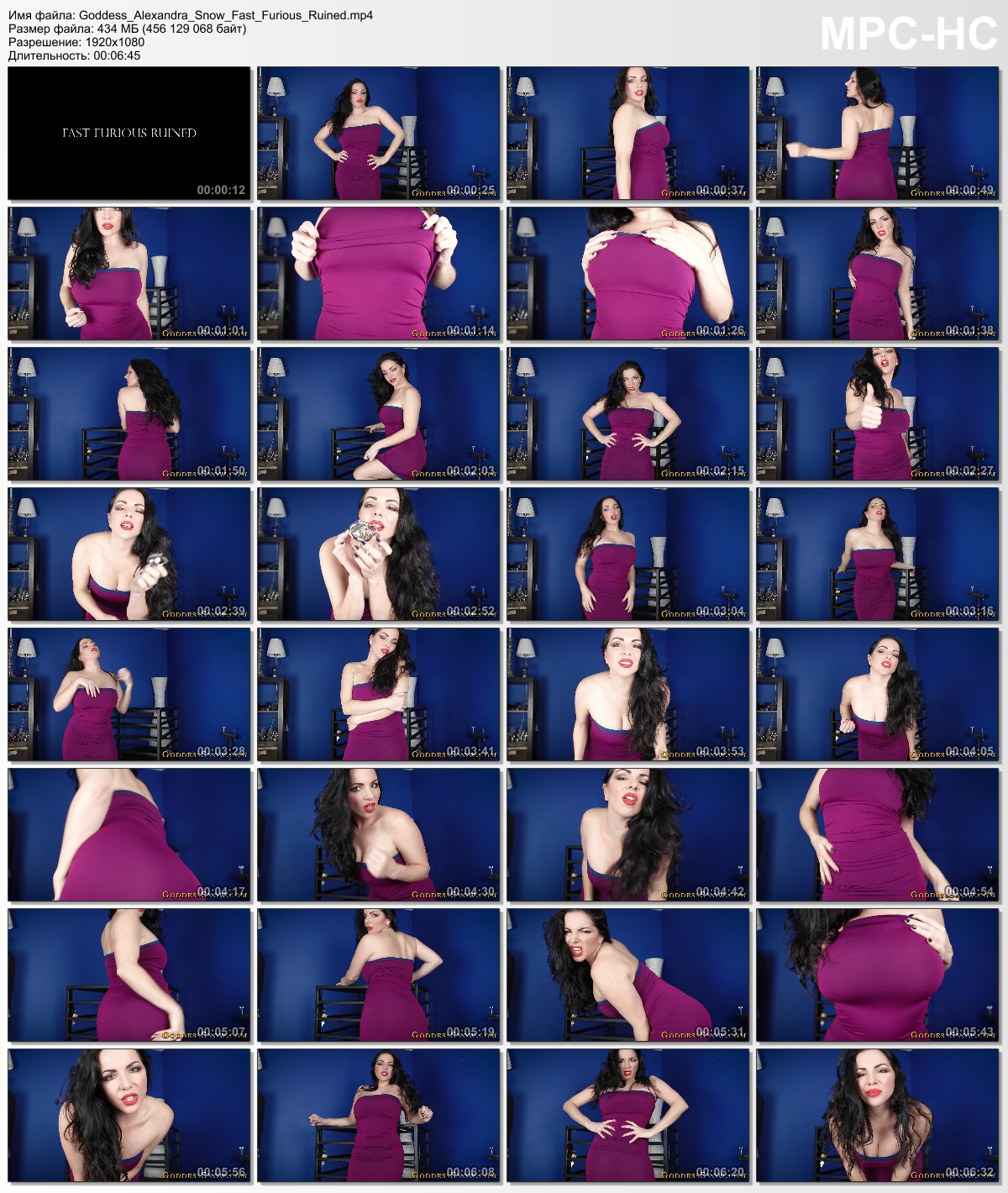 [435 MB] [goddessSnow.com] Alexandra Snow (Fast Furious Ruined / 11/13/2019) [2019, Femdom, Masturbation Instruction, Ruined Orgasm, Tease & Denial, Chastity, 1080p, HDRip] – Porn torrents download