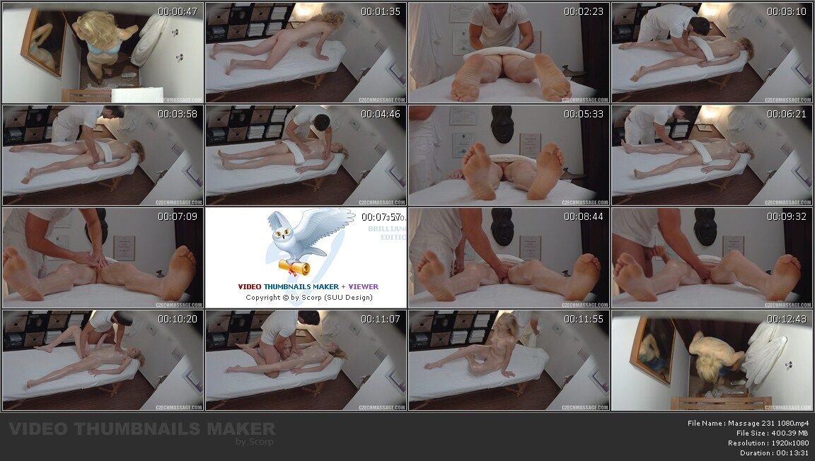 [400.4 MB] [Czechmassage.com / Czechav.com] Massage 231 [2016, Fingering, Handjob, Amateur, Hidden Camera, Oil, Massage, HDRip, 1080p] – Porn torrents download