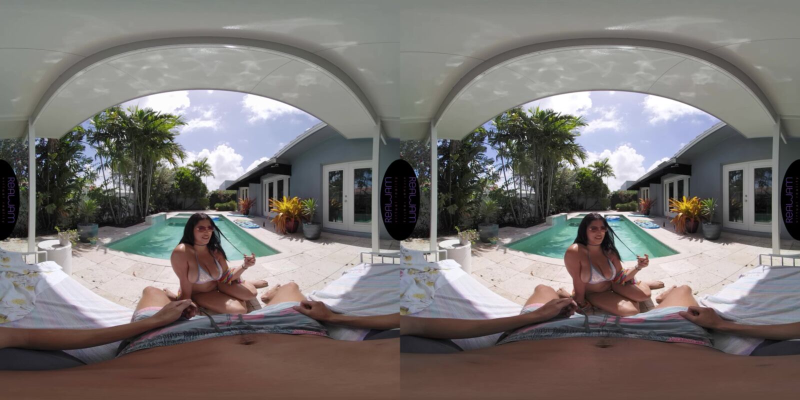 [Realjamvr.com] Gabriela Lopez (Summertime with Gabriela Lopez / 07/06/2021) [2021, American, Big Tits, Brunette, Cowgirl, Cum In Mouth, Doggy Style, English Speech, Hardcore, Latino, Missionary, POV, Pool , Pornstars, Reverse Cowgirl, Shaved Pussy, VR, 6K, 2880P] [OCULUS RIFT / VIVE] – Porn torrents download