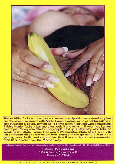 Daily Fruits & Veggies # 1 / Daily Vegetables and Fruits # 1 (Fetish Film) [1998, Solo, Masturbation, Fetish, Fruits & Veggies, DVDRip] (Timber Miller, Nikki Farris, Paisley Hunter) – Porn torrents download