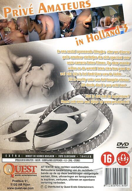 Prive Amateurs in Holland # 3 / Private lovers in Holland # 3 (broken on episodes) (Quest) [2007, AMATEURS, BJ, IR, Hardcore, All Sex, DVDRip] – Porn torrents download