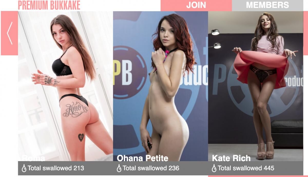 [PremiumBukkake.com] (Pak 64 Roller) Interview + BTS [2018-2021, Bukkake, Blowjob, Facial, Swallow, Swallow Hardcore, 1080p, HDRip] – Porn torrents download