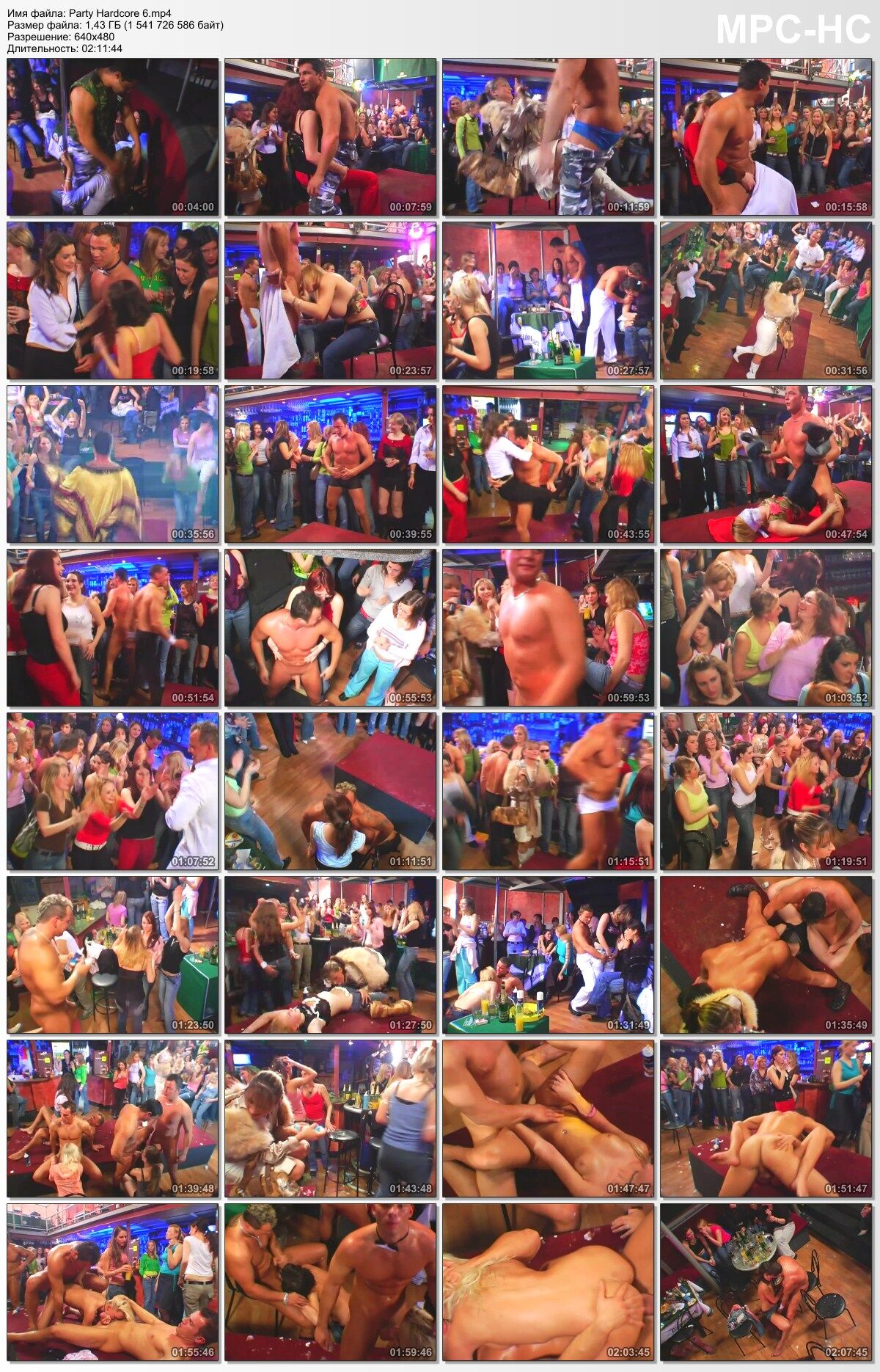 Party Hardcore # 6 / Depraved Parties # 6 (Eromaxx) [2007, Group Sex, Party Sex, Blowjobs, Oral, Reality, Hardcore, All Sex, DVDRip, 480p] – Porn torrents download