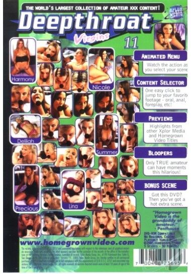 Deepthroat Virgins # 11 / Deep Blowjob from Virginits # 11 (broken on episodes) (Home grown) [2005, Amateur, BJ, Deep Throat, Facial, DVDRip] (Harmony, Nicole, Summer, Delilah, Precious, Lina) – Porn torrents download