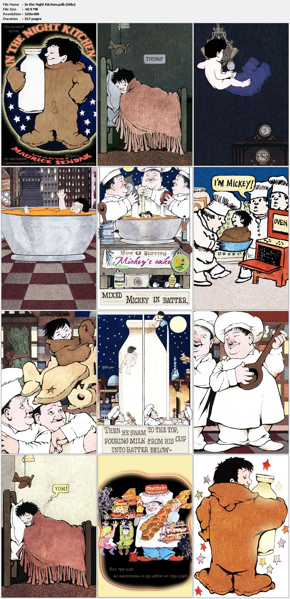 [Misc] in the Night Kitchen / night kitchen (Maurice Sendak, Matt) [Multiorgasmic, Sublimation, Handjob, Culinary Milking] [ISILO] [ENG, RUS] – Porn torrents download