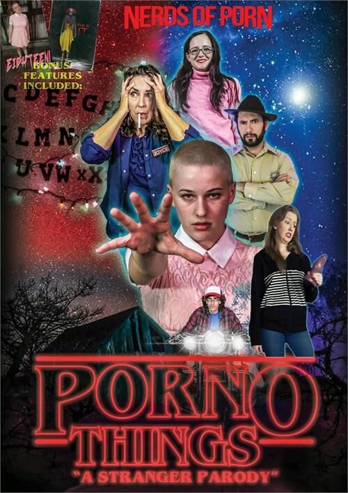 Porno Things: A Stranger Parody / Very strange things: Parody (Adam Christopher, Nerds of Porn) [2017, Feature, Blowjob, Cosplay, Coupeles, Threesome, Short Hair, Parody, Dvdrip] (SPLIT SCENES)Rebecca Vanguard, Maci May, Veronica Valentine, Sonia Harcourt, Betty Blaze, Lena Starr) – Porn torrents download