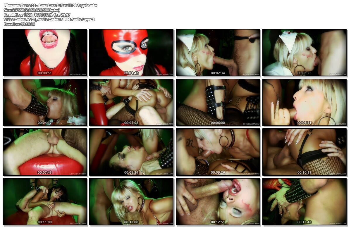 Natalli Diangelo (scene from Hell IS Where the Party Is / Hell Party) [2009, Anal, Big Tits, Cumshot, DP, Fetish, Group, Hardcore, Latex, Leather, Upscaled, 1080p – Porn torrents download