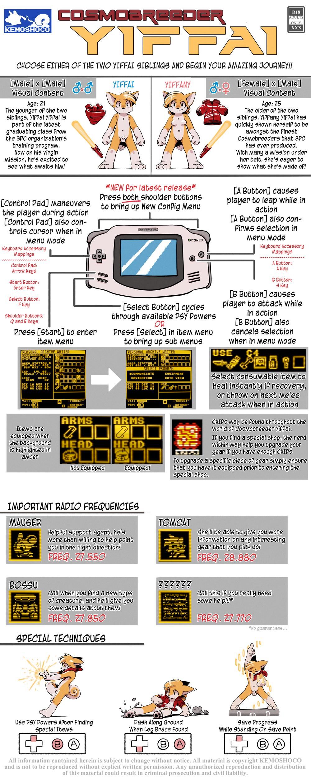 Cosmobreeder yiffai [Inprogress, 0.2.5] (Harmarist / Kemoshoco) [unken] [2022, Action, ADV, Platformer, Furry, Yiff, Anal, Oral, Gay, Straight] [Eng] – Porn torrents download
