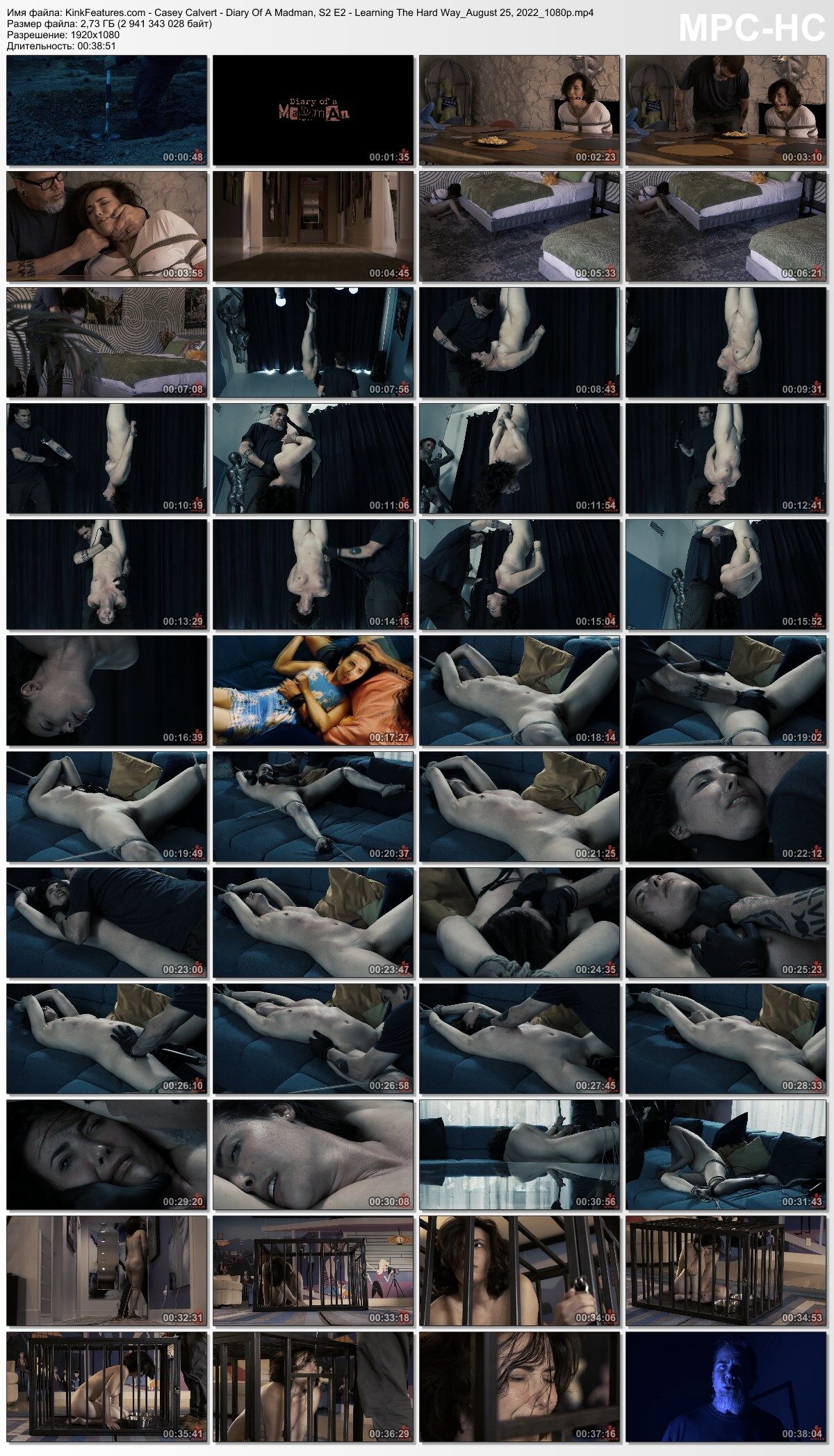 [Kinkfeatures.com / kink.com] Casey Calvert – Diary of a Madman, S2 E2: Learning the Hard Way (08/25/2022) [2022, BDSM, Bondage, FINGORATOR, FLOGING, SUSPENSION, BALL GAG, BALL GAG, CAGESiterip, 1080p] – Porn torrents download