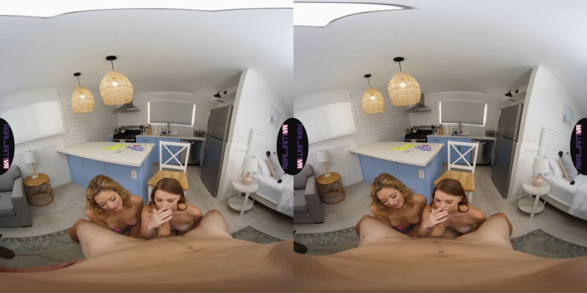 , Shaved Pussy, Medium Tits, Natural Tits, Cowgirl, Reverse Cowgirl, Missanceary, Doggystyle, Cum on Face, Sidebyside, 1440p] [Samsung Gear VR] – Porn torrents download