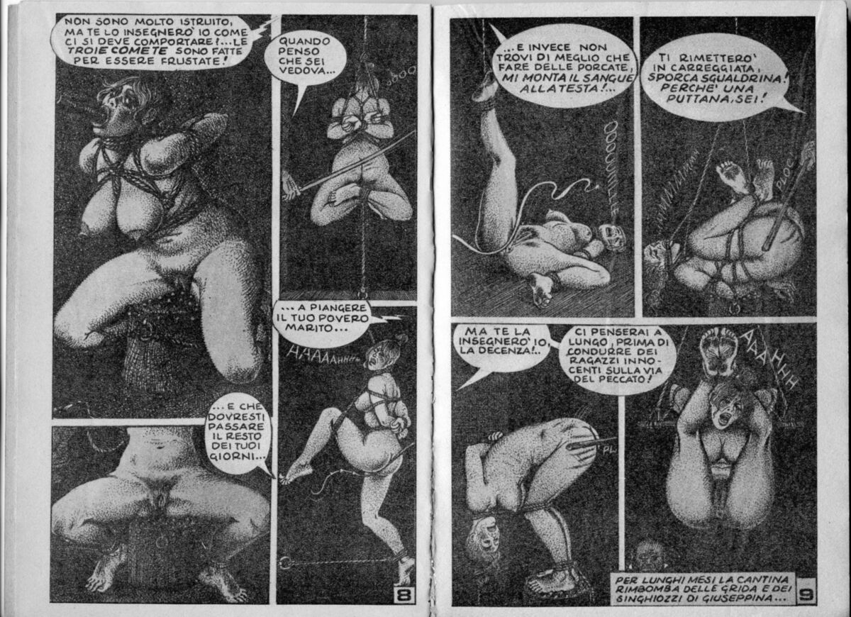 [Comix] Le Mattatrici – Le Mandrille / Le Mattatrichi – Le Mandril (Pichard) [Rape, BDSM, Torture] [JPG] [Ita] – Porn torrents download
