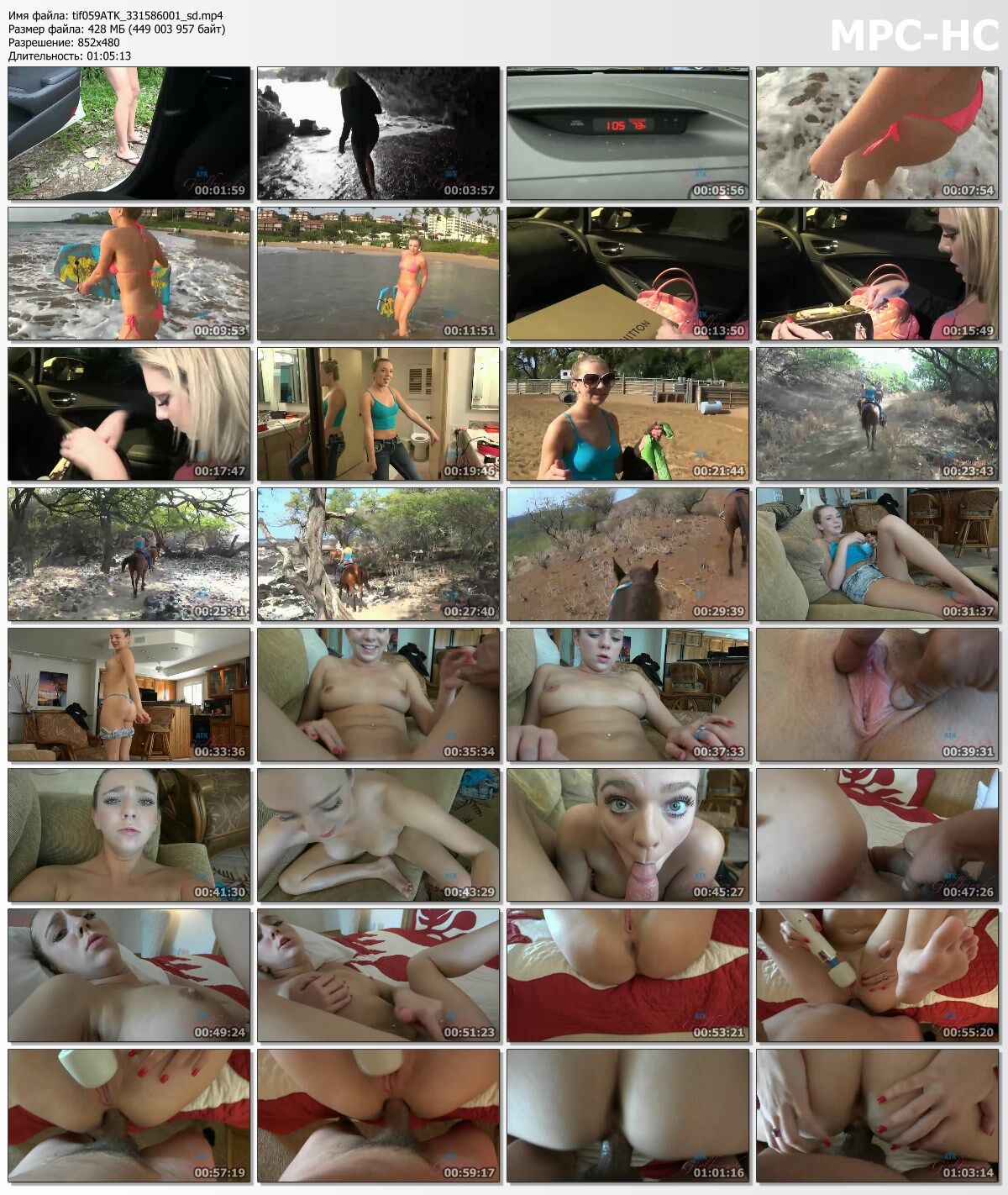 [Atkgirlfriends.com] Tiffany Watson (Hawaii 5/5) [2016, Anal, Creampie, Blowjob, Footjob, Orgasm, Cunnilingus, Masturbation, Vibrator, Pov, All Sex, 480p] – Porn torrents download