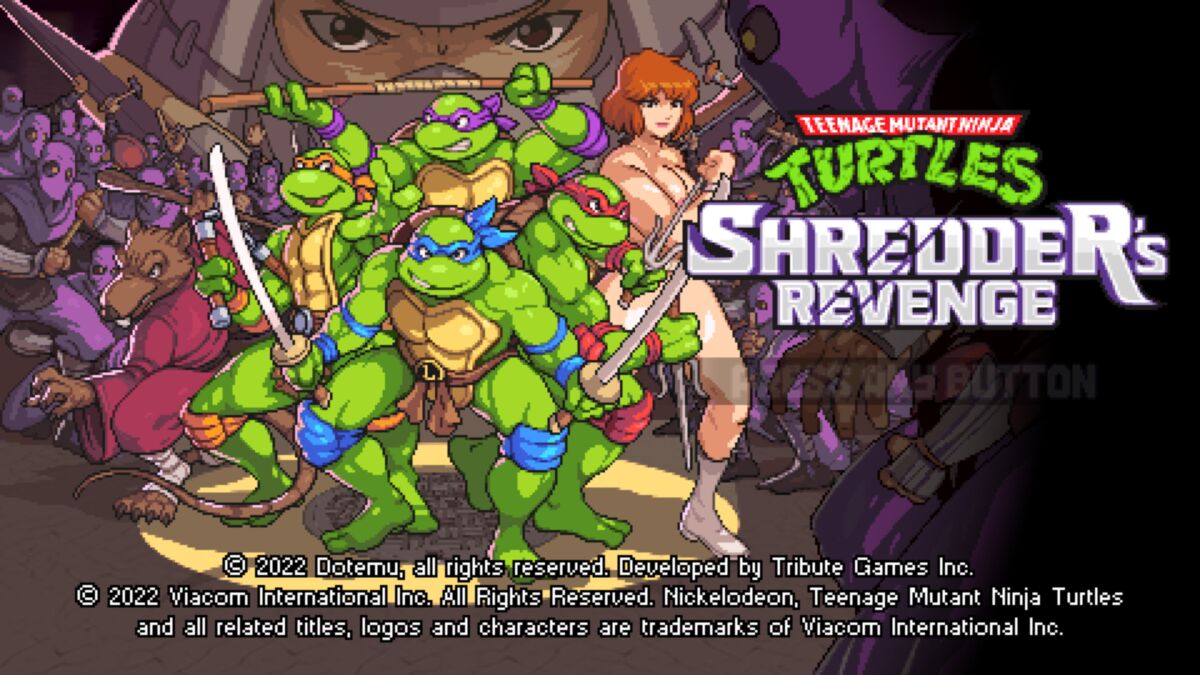 Teenage Mutant Ninja Turtles: Nude April’s Revenge / Turtles-Ninja: Revenge of naked April [v1.0.0.238] (Tribute Games Inc / Dotemu, Gamera Games) [2022, Action, Arcade, Fighting, Dot / PITSEL-scroller] [English] – Porn torrents download