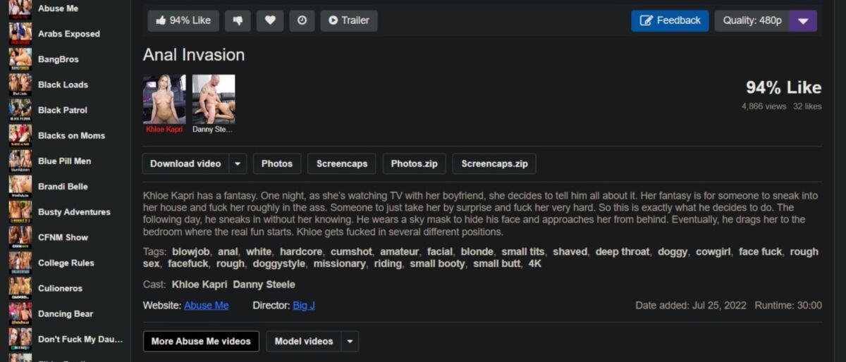 [Abuseme.com / Bangbros.com] 2022-07-25 Khloe Kapri-ANAL INVASION (AM18802) [All Sex, Blowjob, Ana, White, Hardcore, Cumshot, Facial, Blonde, Small Tits, Shaved, Deep Throat, Deep ThrotCOWGILL, FACE FUCK, ROUGH SEX, FACEFUKK, ROUGH, DOGGYSTYLE, MISSIONARY, RIDING, SMALL BOOTY, SMALL BUTT] [2000X1333, 333 photos] – Porn torrents download