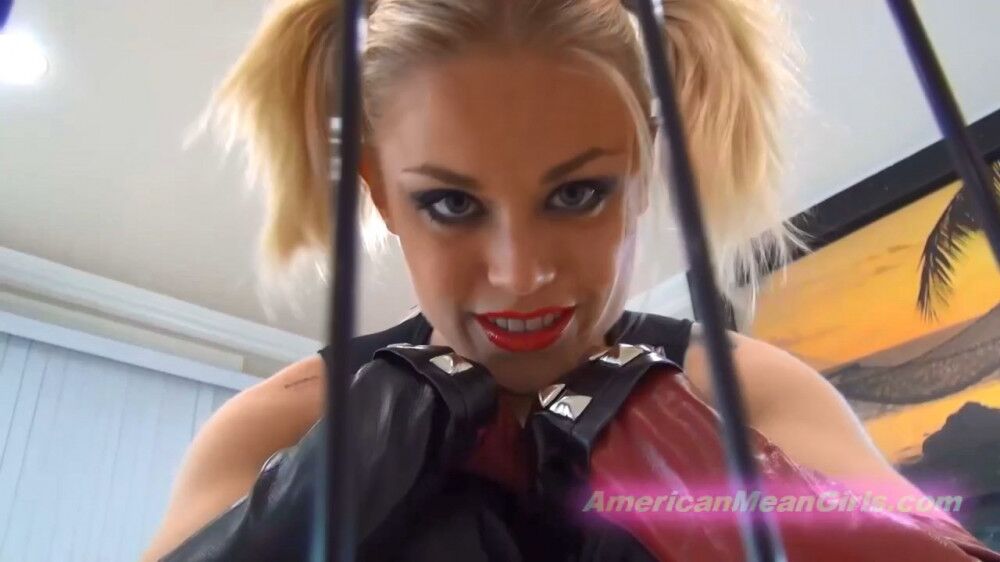 [Americanmeangirls.com / clips4sale.com] / ash hollywood - Jerk -Toy for Harley Quinn (Russian voice acting) [2015, Female Domination, FaceSitting, Bondage, Masturbation, 720 | Free Porn Torrent
